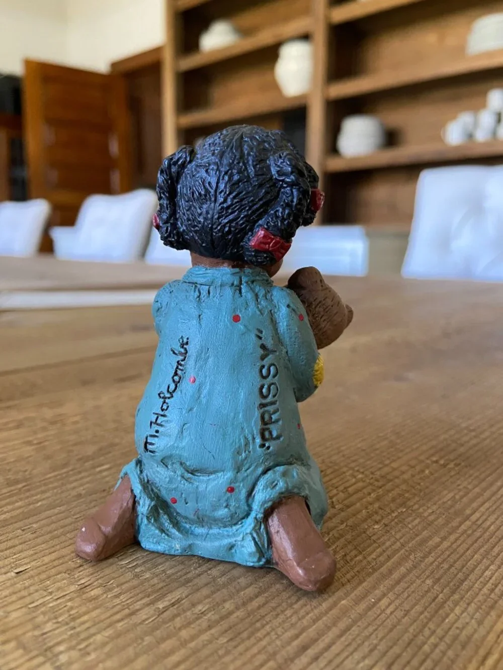 Martha Holcombe Prissy Bear Figurine, All God’s Children Collection